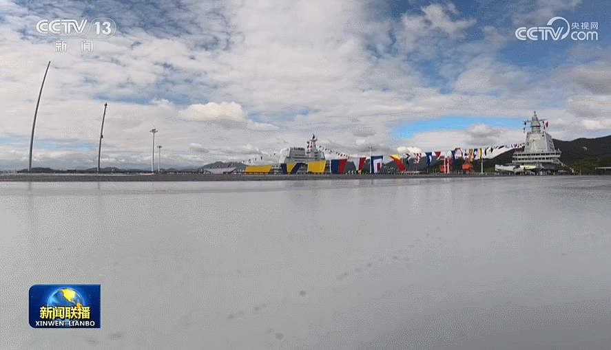 #福建舰入列#央视放了个3分钟的电磁弹射贴脸循环的视频，可以做到瞬间从极速到慢速