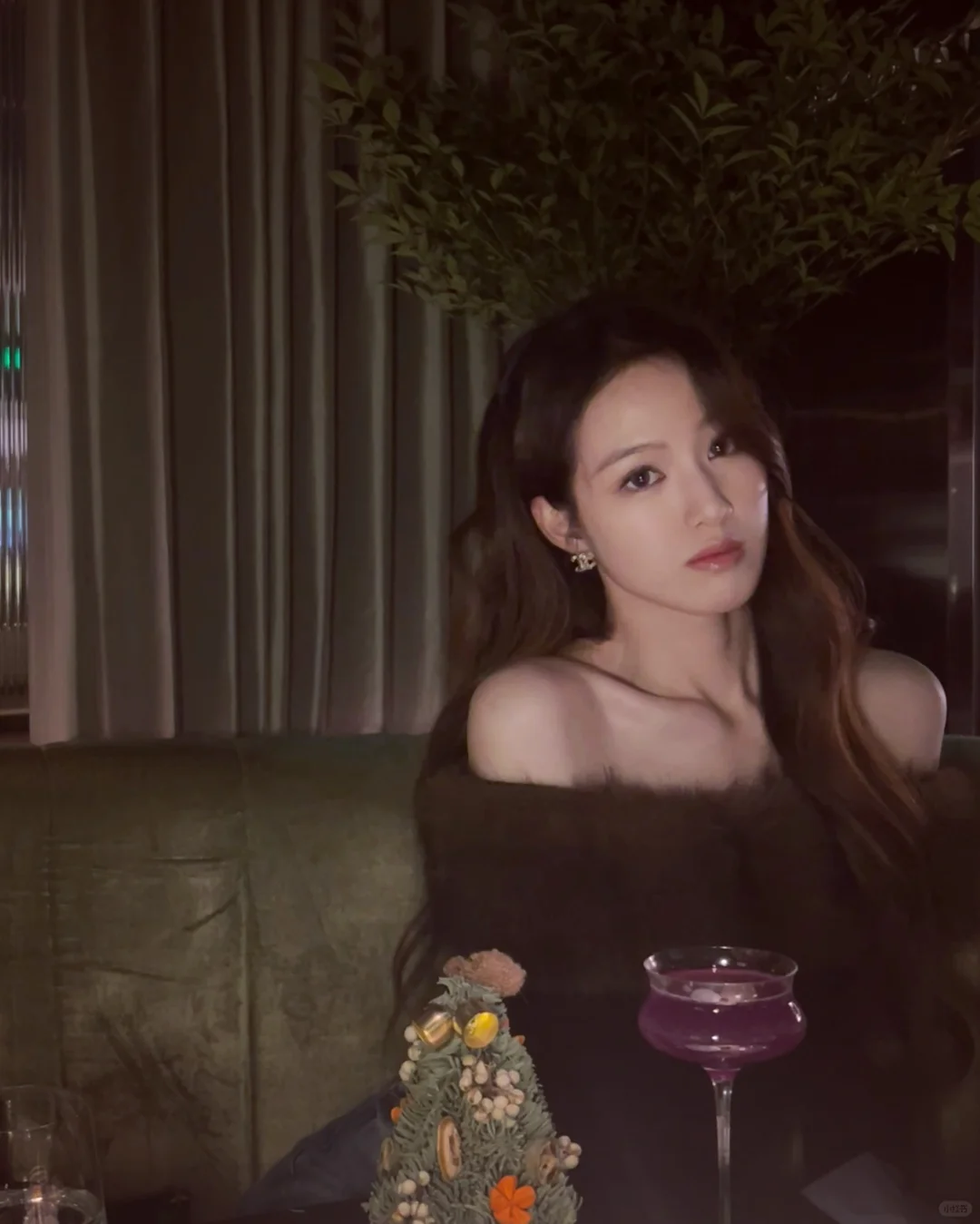 姐姐说紫色的酒很有韵味💜