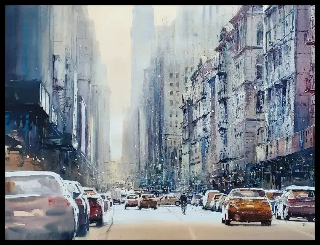 波兰画家：Michał Jasiewicz绘画作品欣赏遇见艺术遇见美好绘画