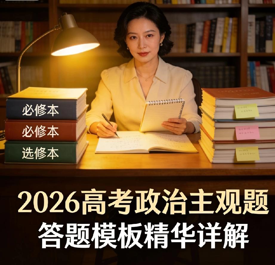 女神教师推荐高考政治主观题答题模板精华来袭！

高考政治主观题成为不少同学的难题