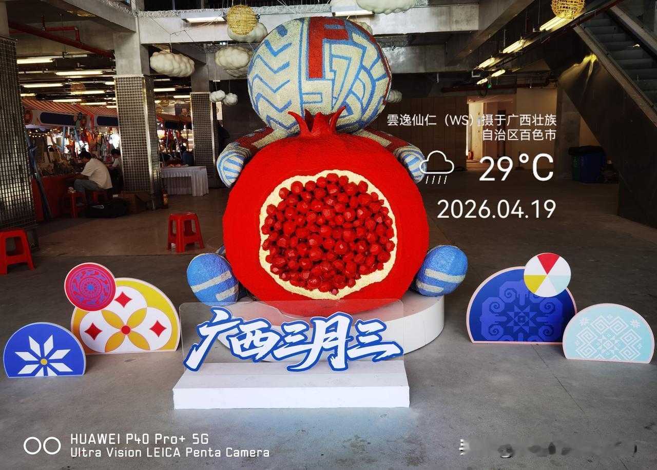 旅居生活记录（9540）广西壮族自治区百色市（226）：广西三月三石榴、请假回去