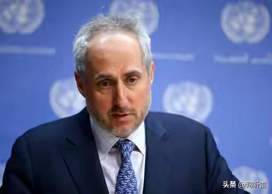 联合国发言人迪雅里克的表述简直是滴水不漏，天衣无缝。他在答记者问时，有记者问到乌