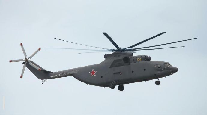每天认识一件兵器 俄罗斯Mi-26“光环”通用直升机Mi-26是米里设计局研制的