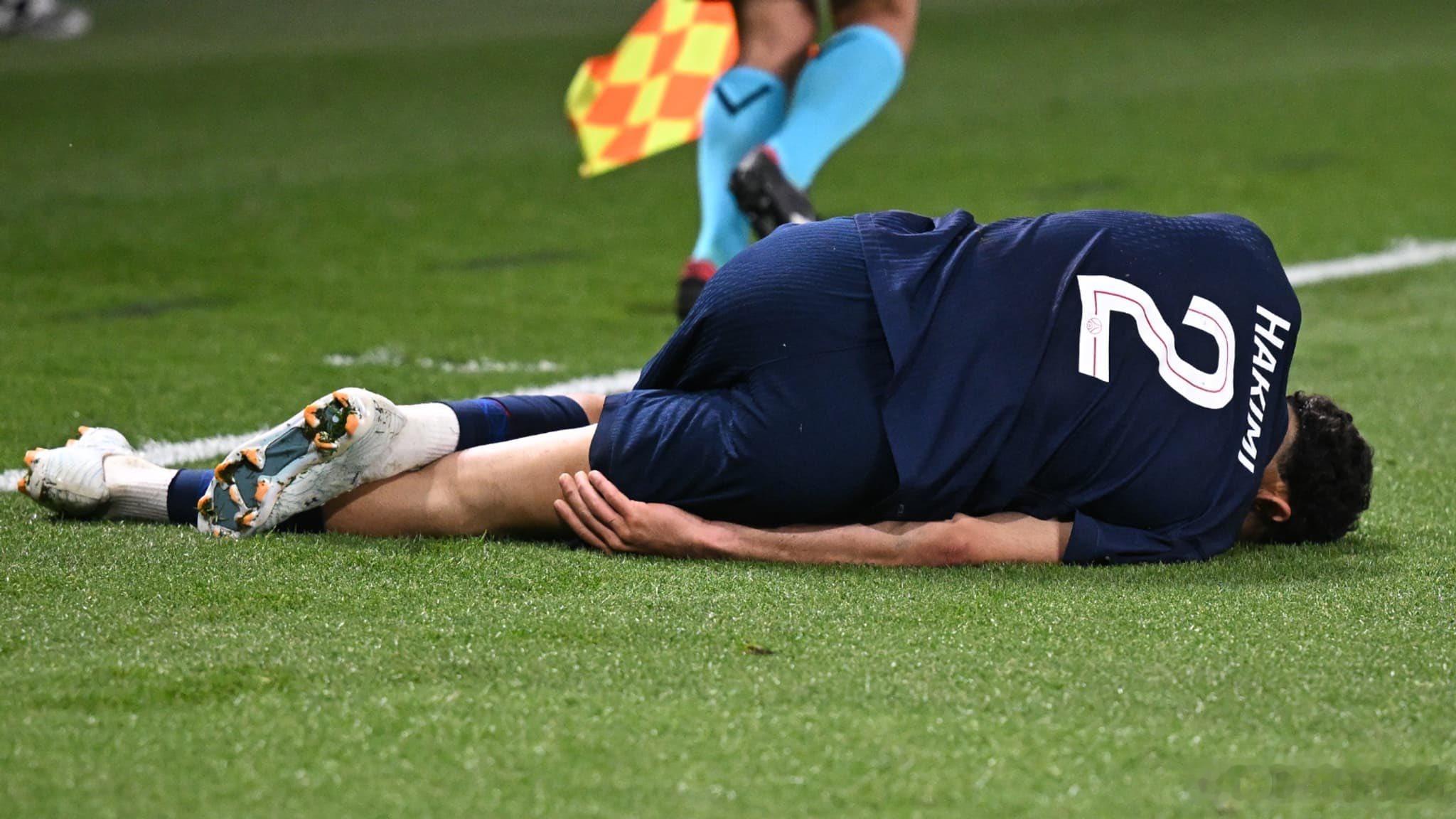 🚨 據［RMC sport］報道：阿什拉夫·哈基米腿筋撕裂。他將缺席下週對拜仁