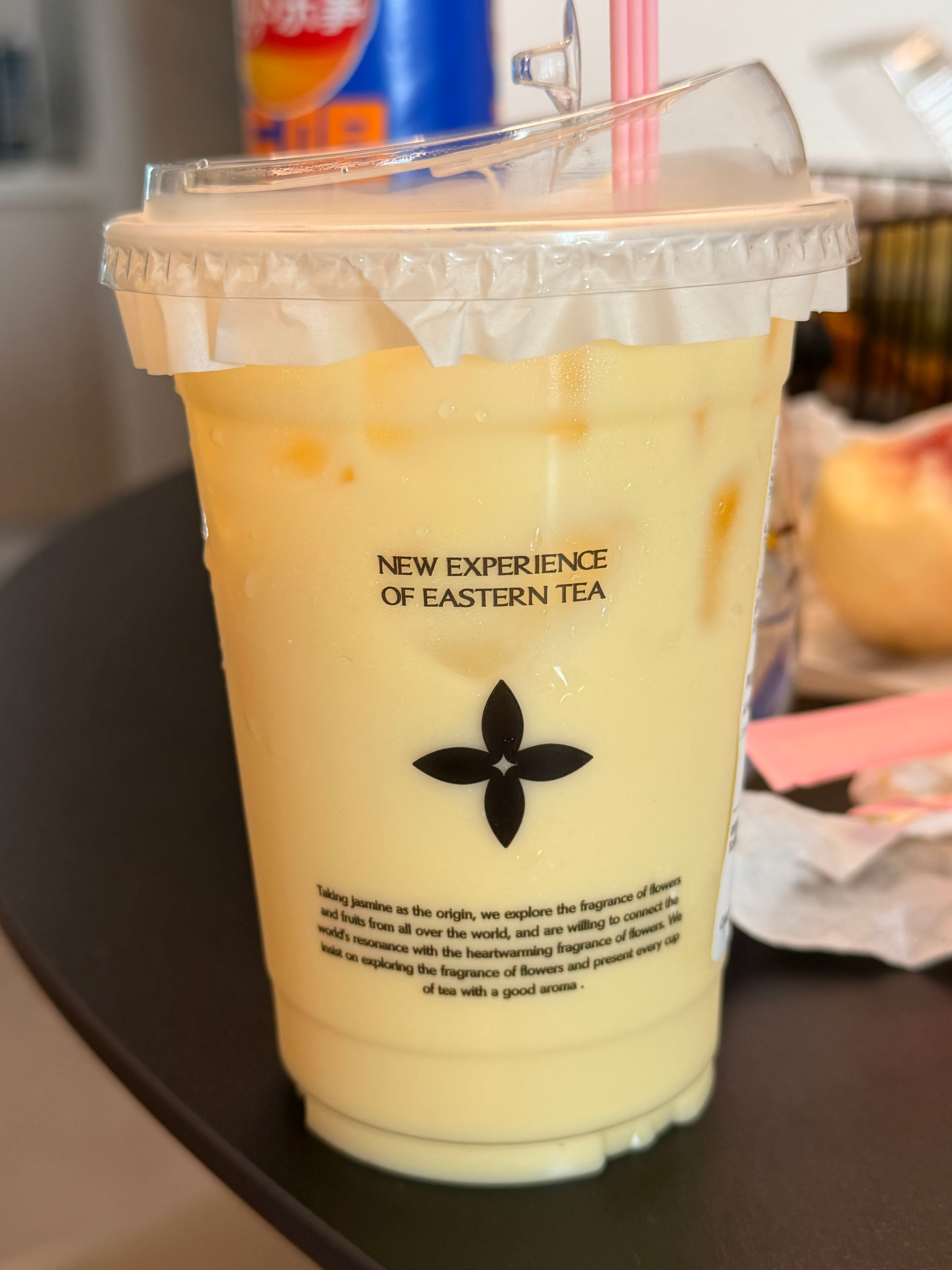 茉莉奶白 针王橘子🍊 安利给所有人  太好喝了  喝十几次了 ​​​