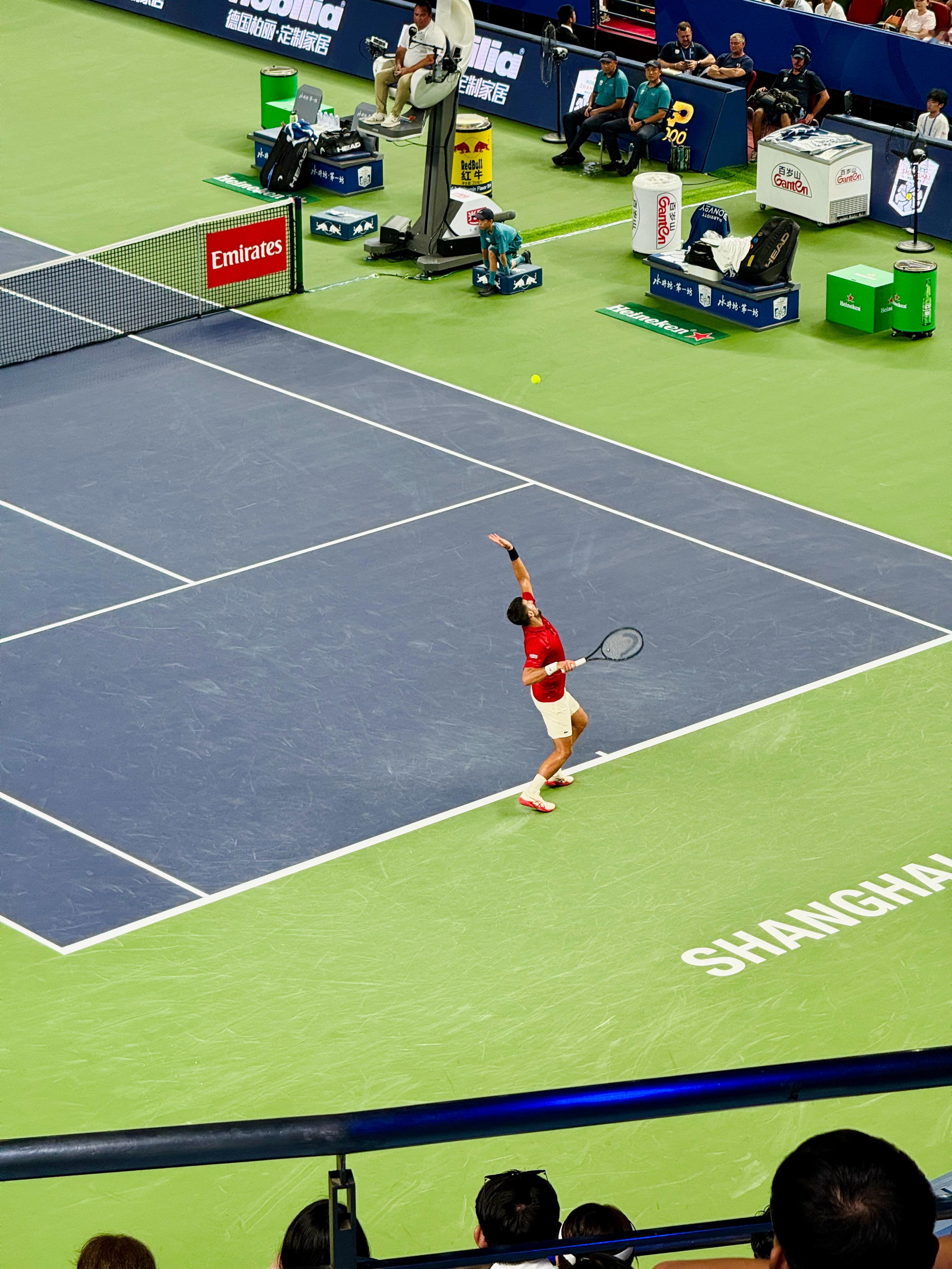 看球充电日！🎾🔋💚上海劳力士大师赛德约科维奇王一博潮流focusoutyw