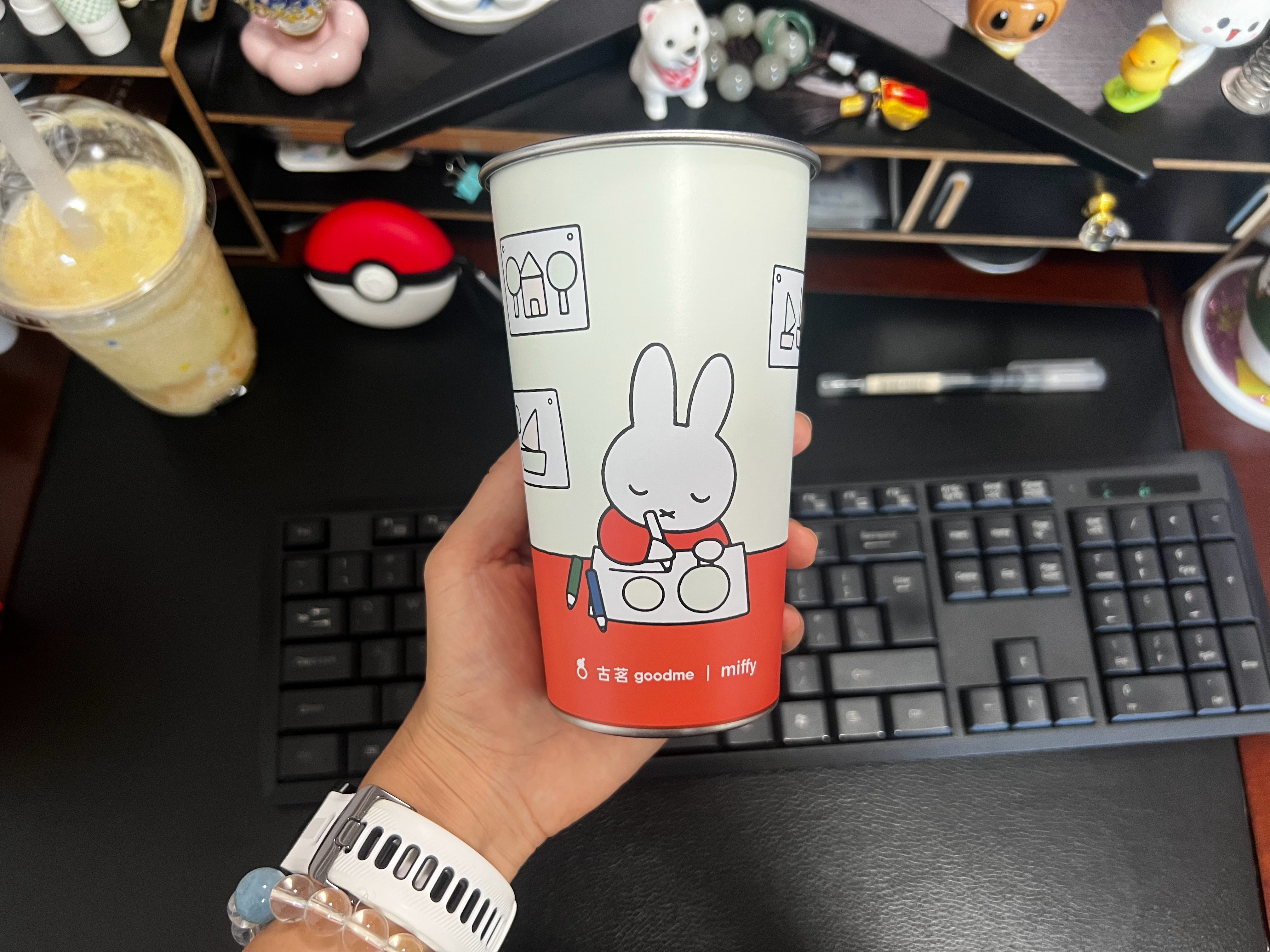 跑步 大暑到来，还得维持着体能古茗米菲联名款上架，许愿成功感谢老板wind想要，