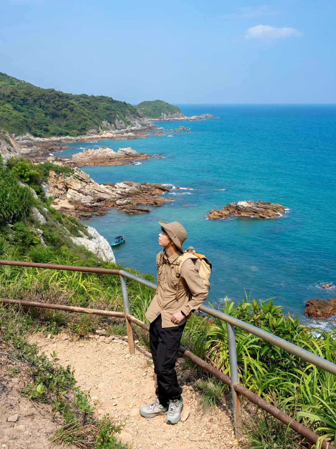 深圳最美海岸线，新手野心友好，一路海景‼️