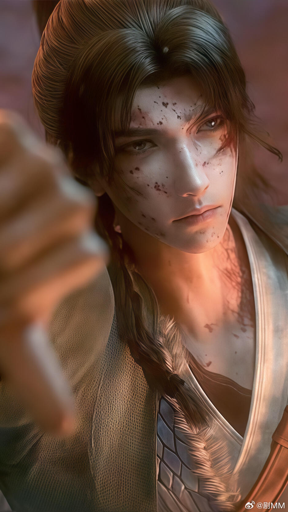 起猛了国漫角色登上时尚封面了许青这张脸真的是疯批男主的代表！那种亦正亦邪的眼神，