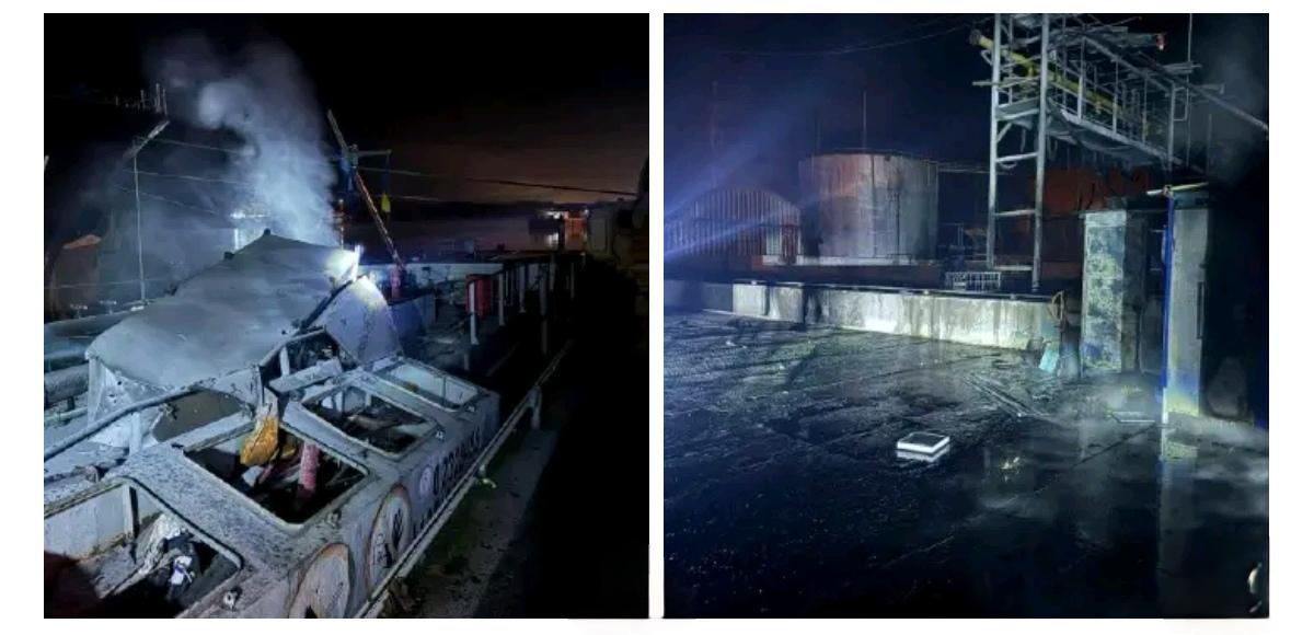 乌克兰副总理阿列克谢·库列巴说,在敖德萨州,海港遭到彻夜袭击。

吊船、民用企业