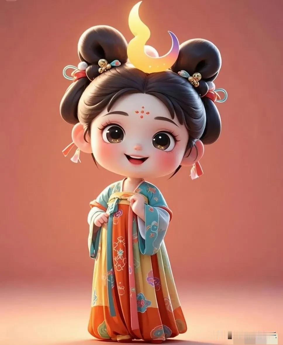萌眼灵动，唐服古风头像开启可爱国风奇遇