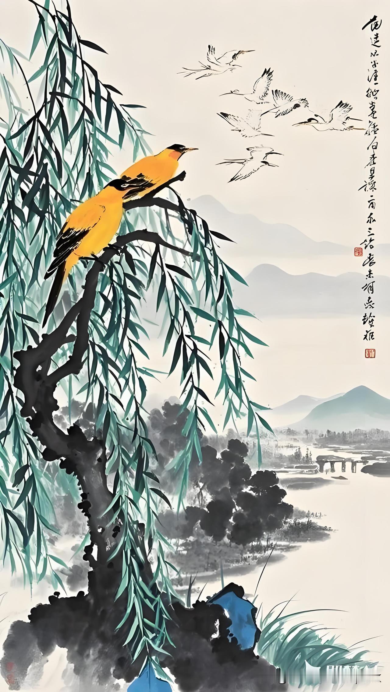 《临海驿.夏日》
——宋.寇准
岭外突蒸当盛暑，
雨馀新馆觉微凉。
最怜夏木青阴