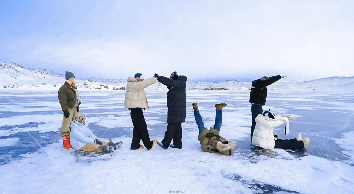 时代少年团来俄罗斯涮毛肚了不知道的以为时代少年团被水咬了 哥几个看起来好有节目效