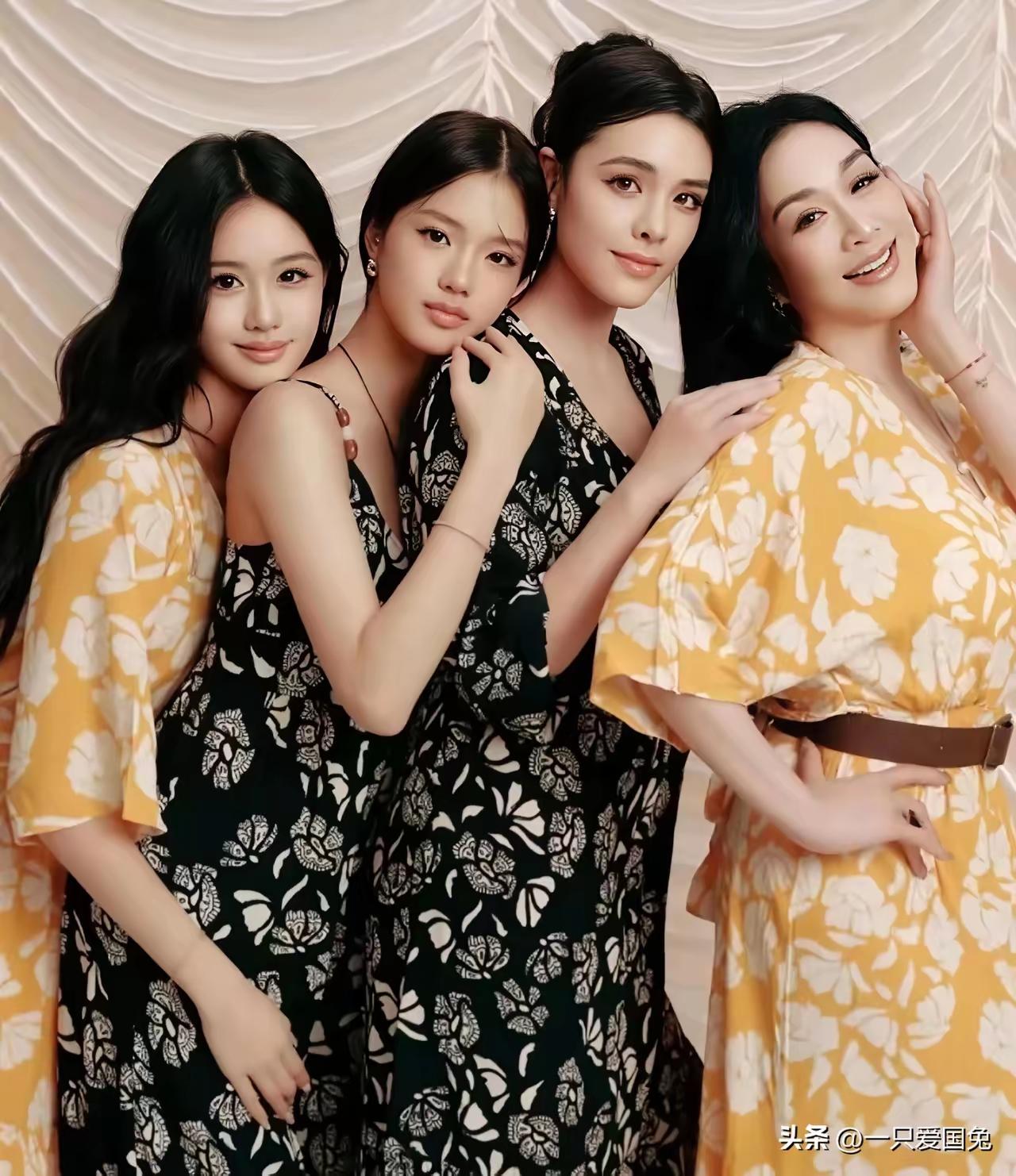 钟丽缇前不久还在为女儿隐私风波公开道歉，转头又在直播里说，舍不得小女儿出国，一心