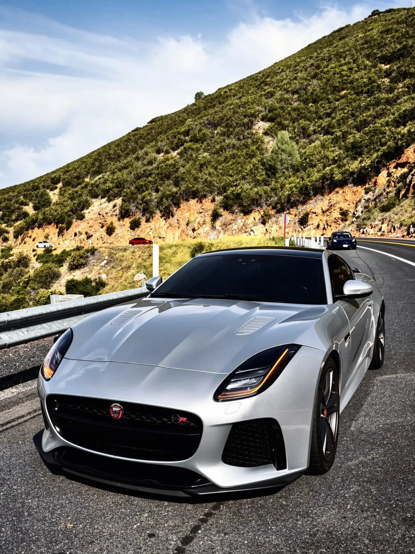 Jaguar Ftype SVR 5.0。好看极了， 暴力极了， 优雅极了。