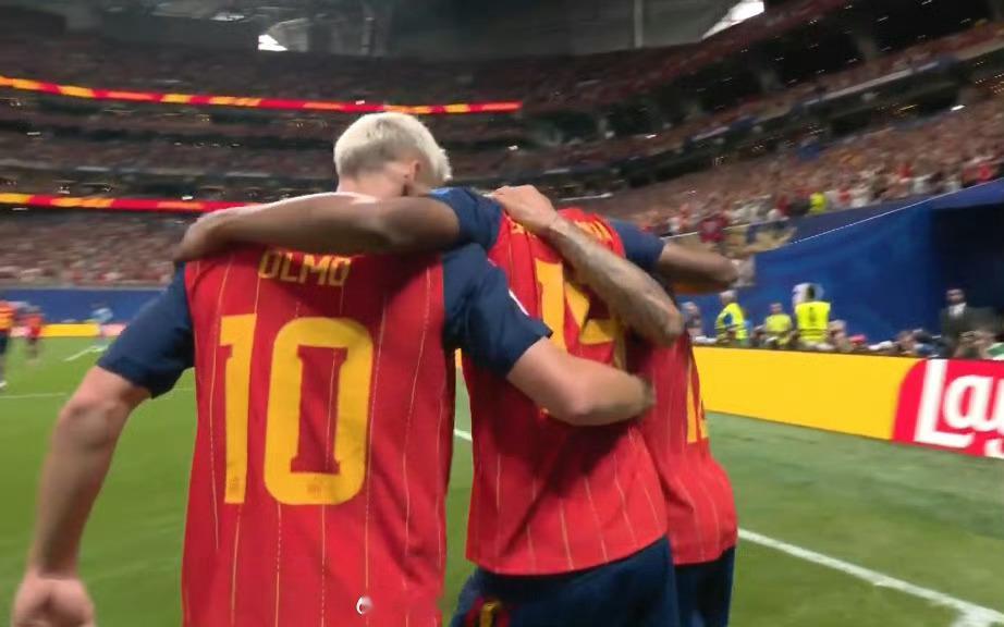 第10分钟！奥亚萨瓦尔助攻 亚马尔世界杯首球 西班牙1-0沙特！！！西班牙vs沙