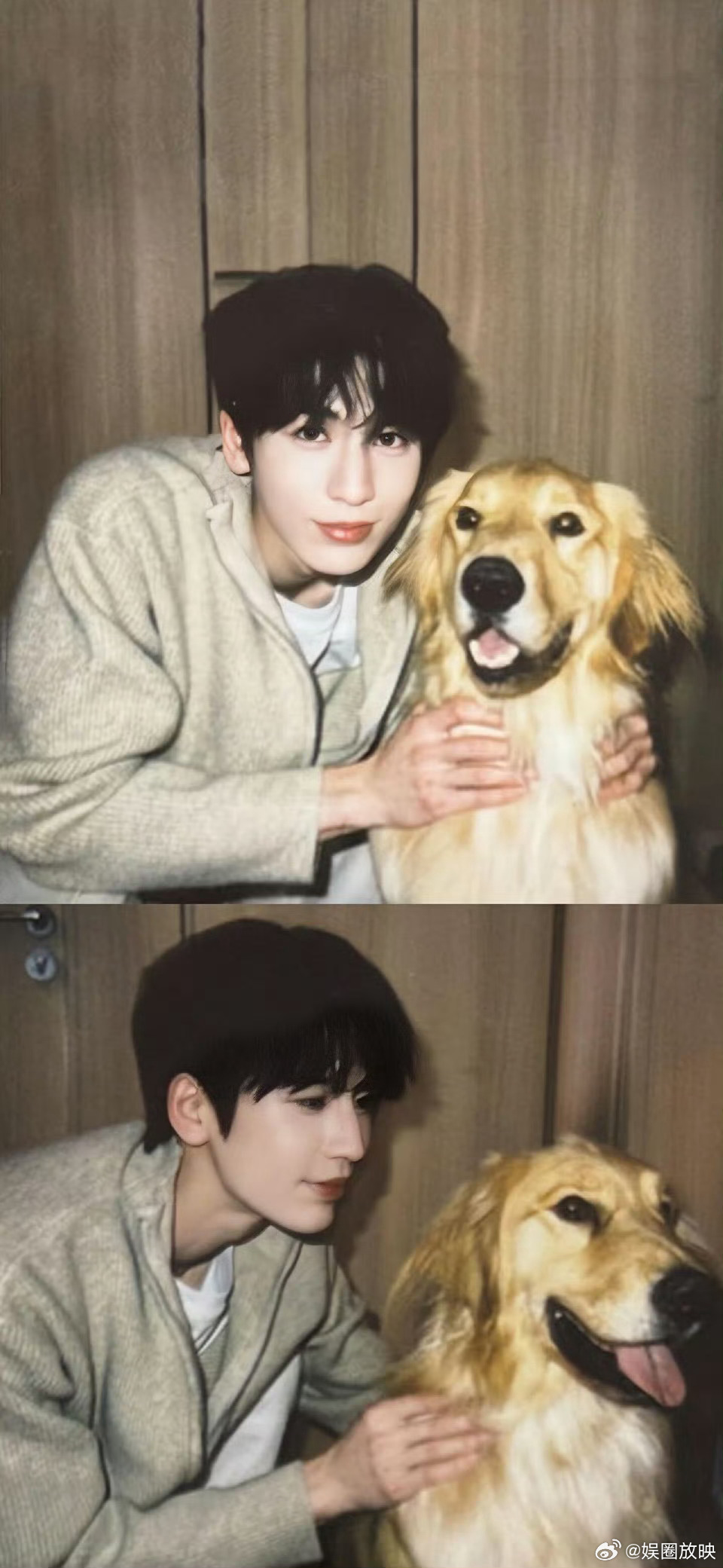 谢征替张凌赫买单第一次见到爱豆用脸帮粉丝买单 哇咔咔，我用颜值付款不再是梗哈哈哈