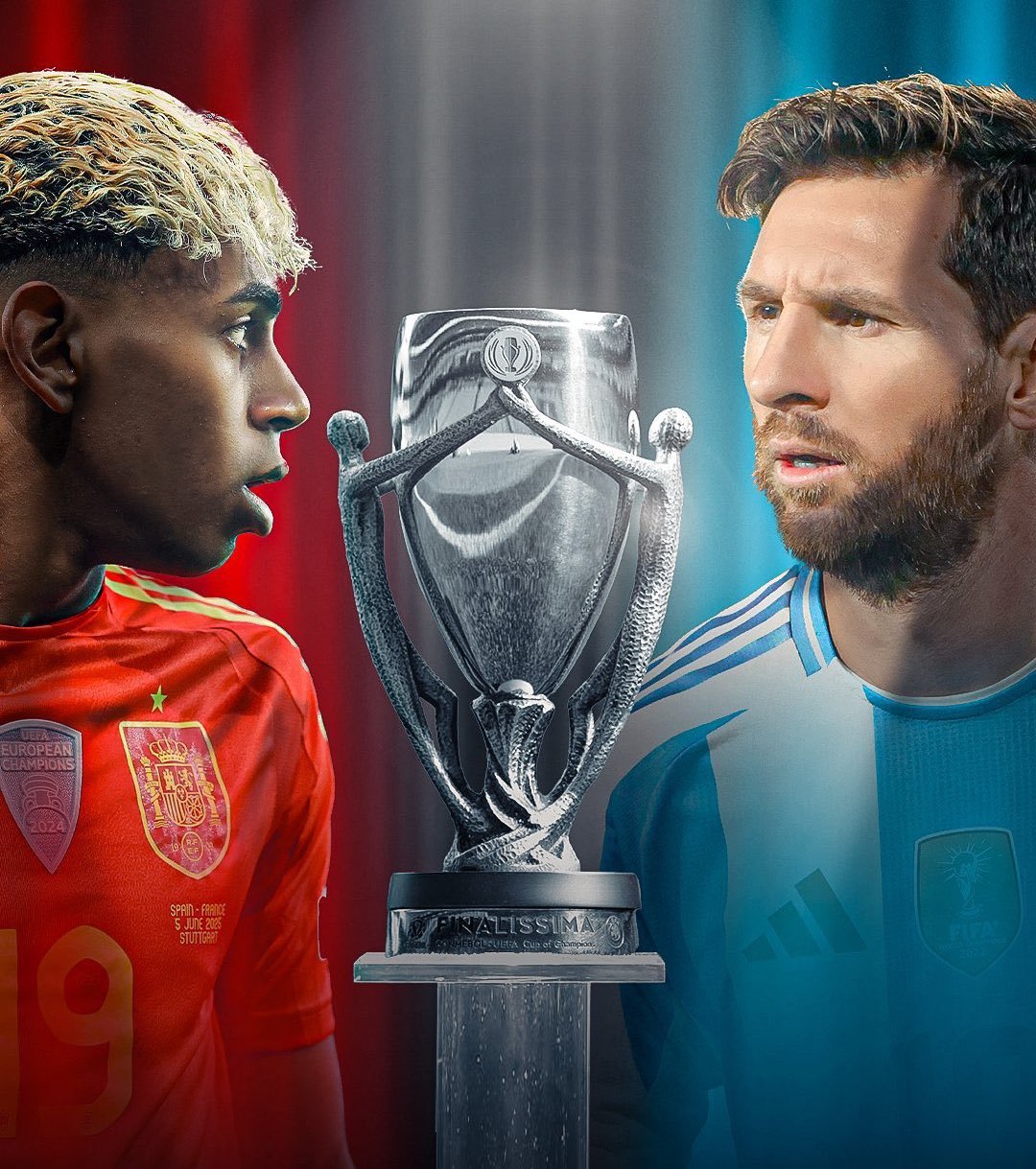 多家媒体报道，阿根廷￼和西班牙的欧美杯决赛将如期进行，但比赛不会放在卡塔尔举办。