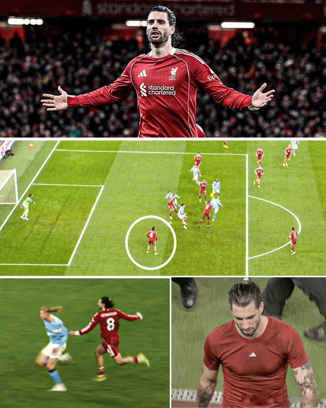 索博斯洛伊度过了跌宕起伏的一天。🎯 轰入世界波任意球▪️ 造越位失败，致贝尔纳