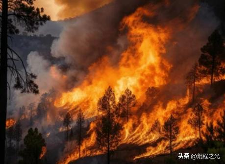 法国南部二十年最猛山火吞噬万余公顷，高温下万人疏散！

法国今年这把火烧得邪乎。