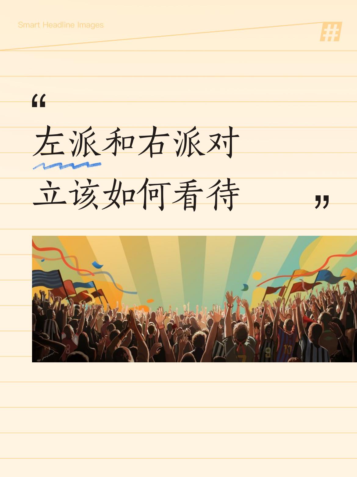 左派是大多数，代表正确的一方。
“极左”是极少数，但因其挂着“左”的标签，所以更