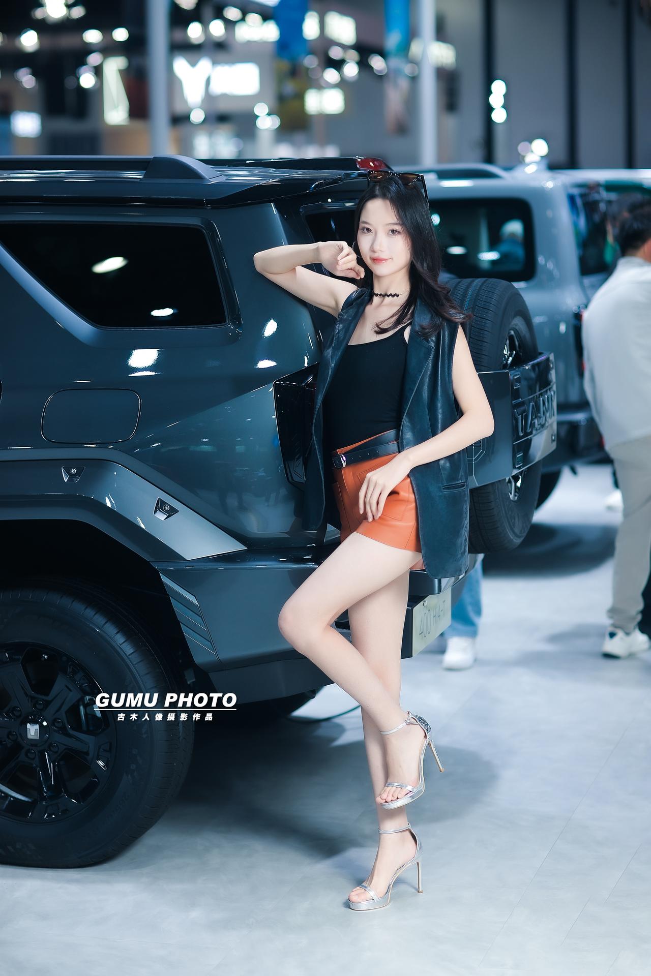 2025贵阳汽车文化节长城展台模特小姐姐