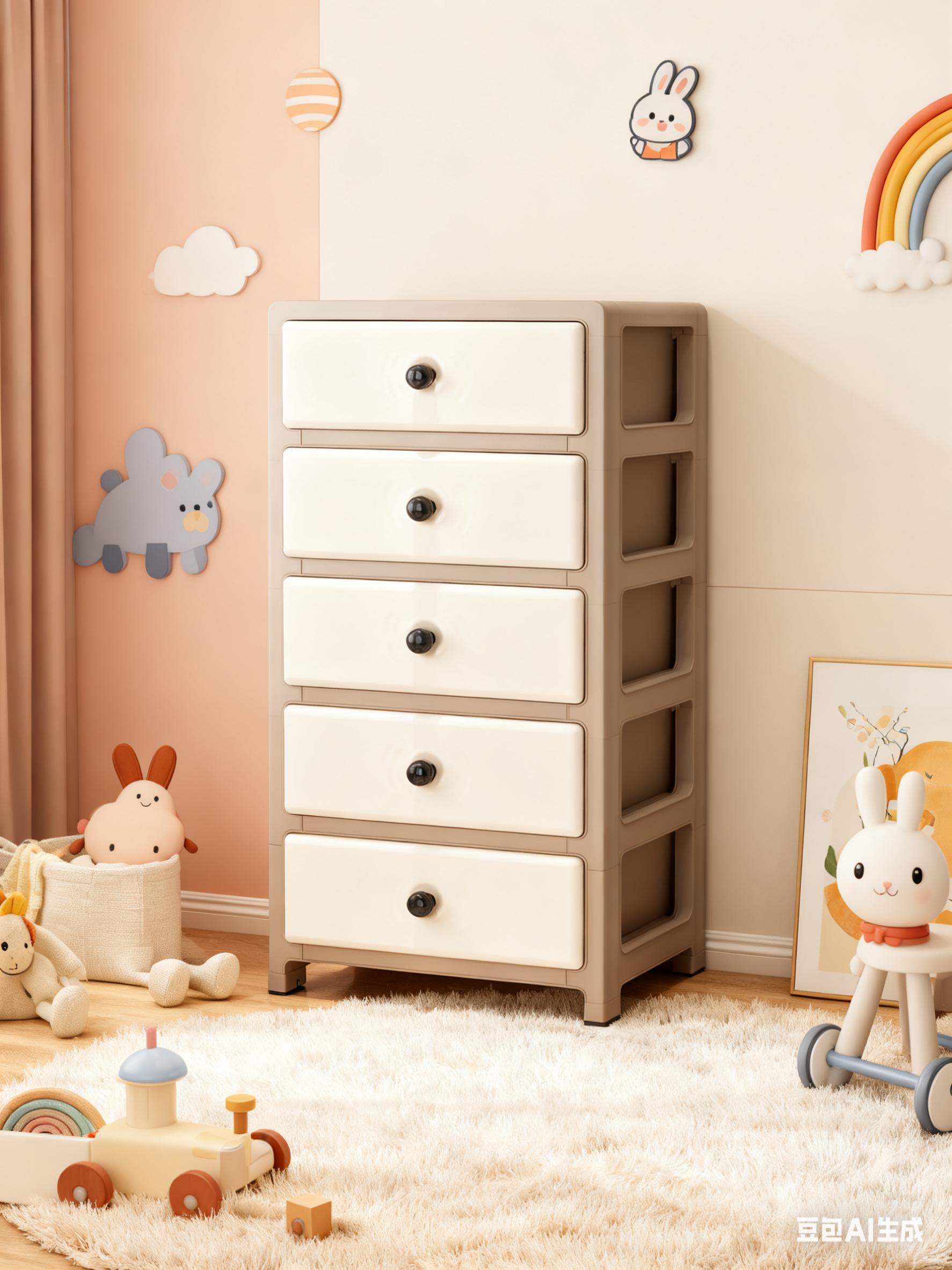 39.9给家里整了一个五层收纳柜，家里东西多的必须整一个，结实耐用没有...