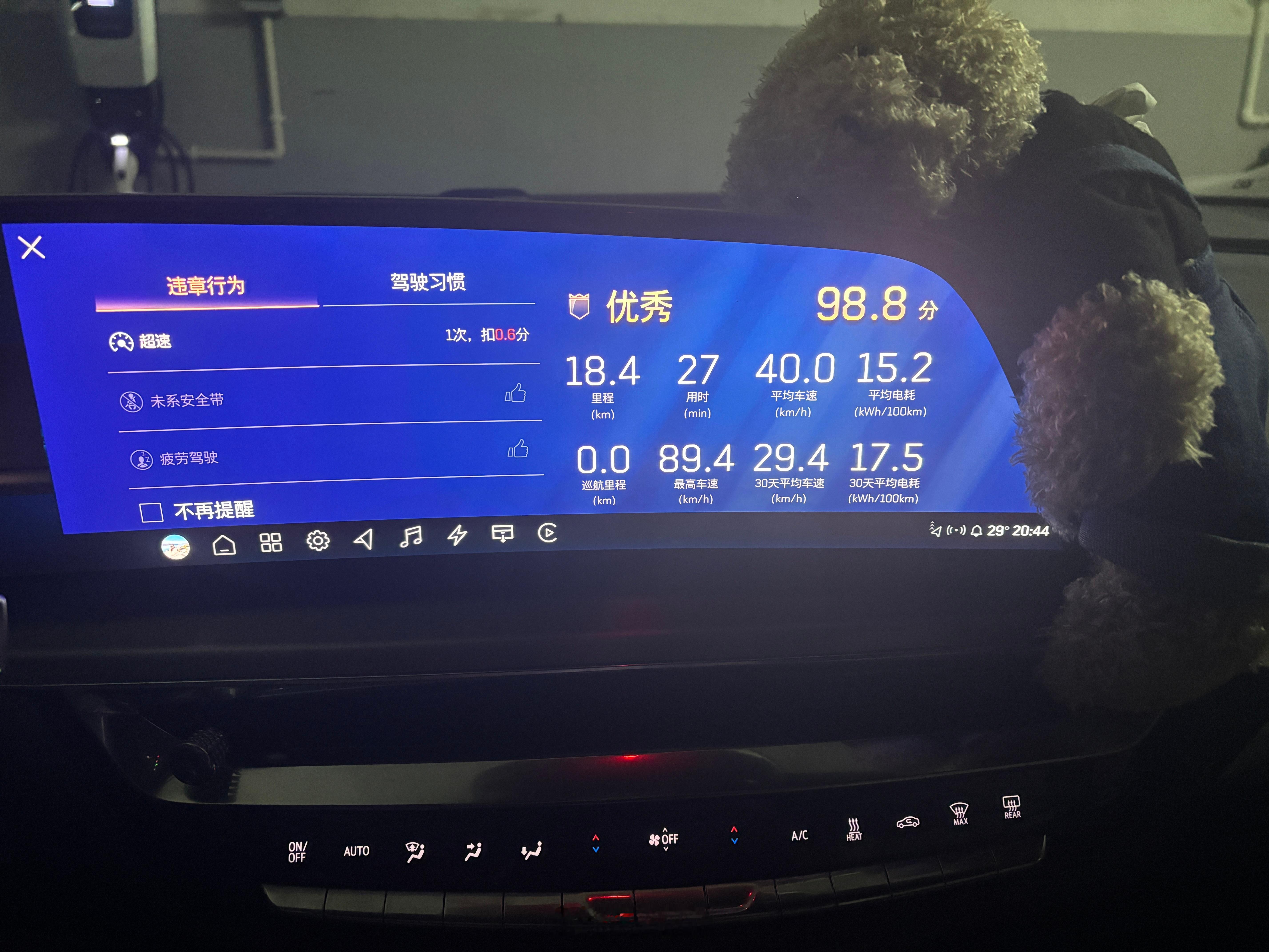 凯迪拉克[超话]  咱这个电耗又回来了新能源汽车锐歌 ​​​