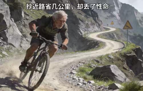 73岁骑友“抄近路”殒命急弯！家属怒告村委：旅游网红路为何成夺命陷阱？
**一场