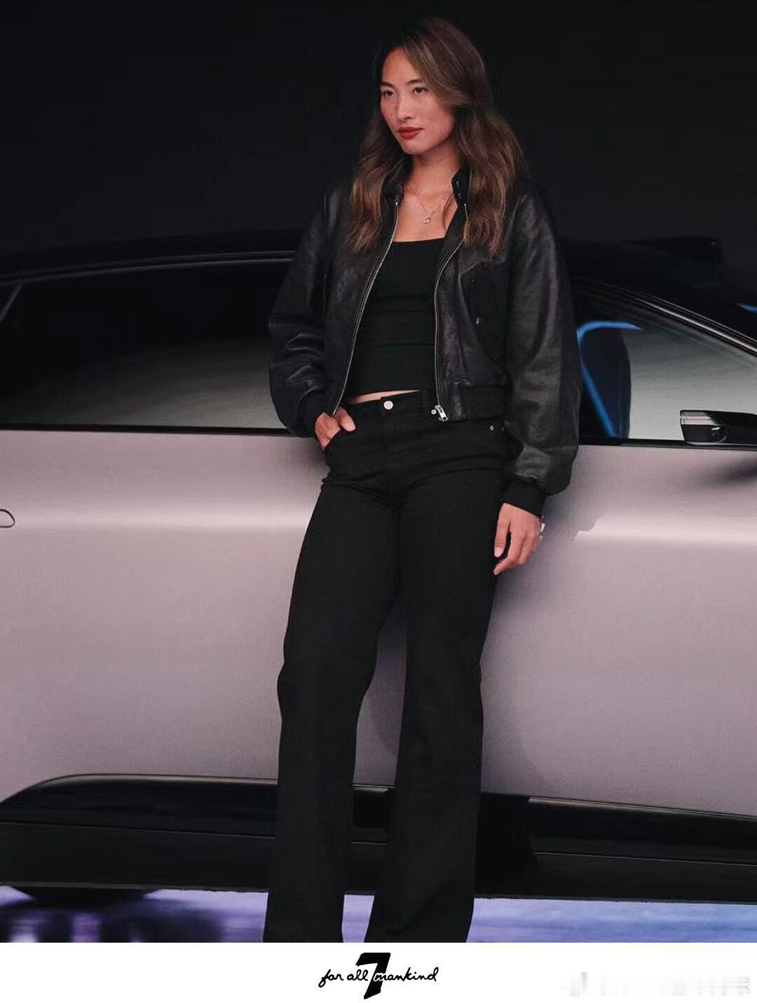 7FAM Celebrity Edit｜郑钦文郑钦文12月杂志大片，酷飒皮衣搭配