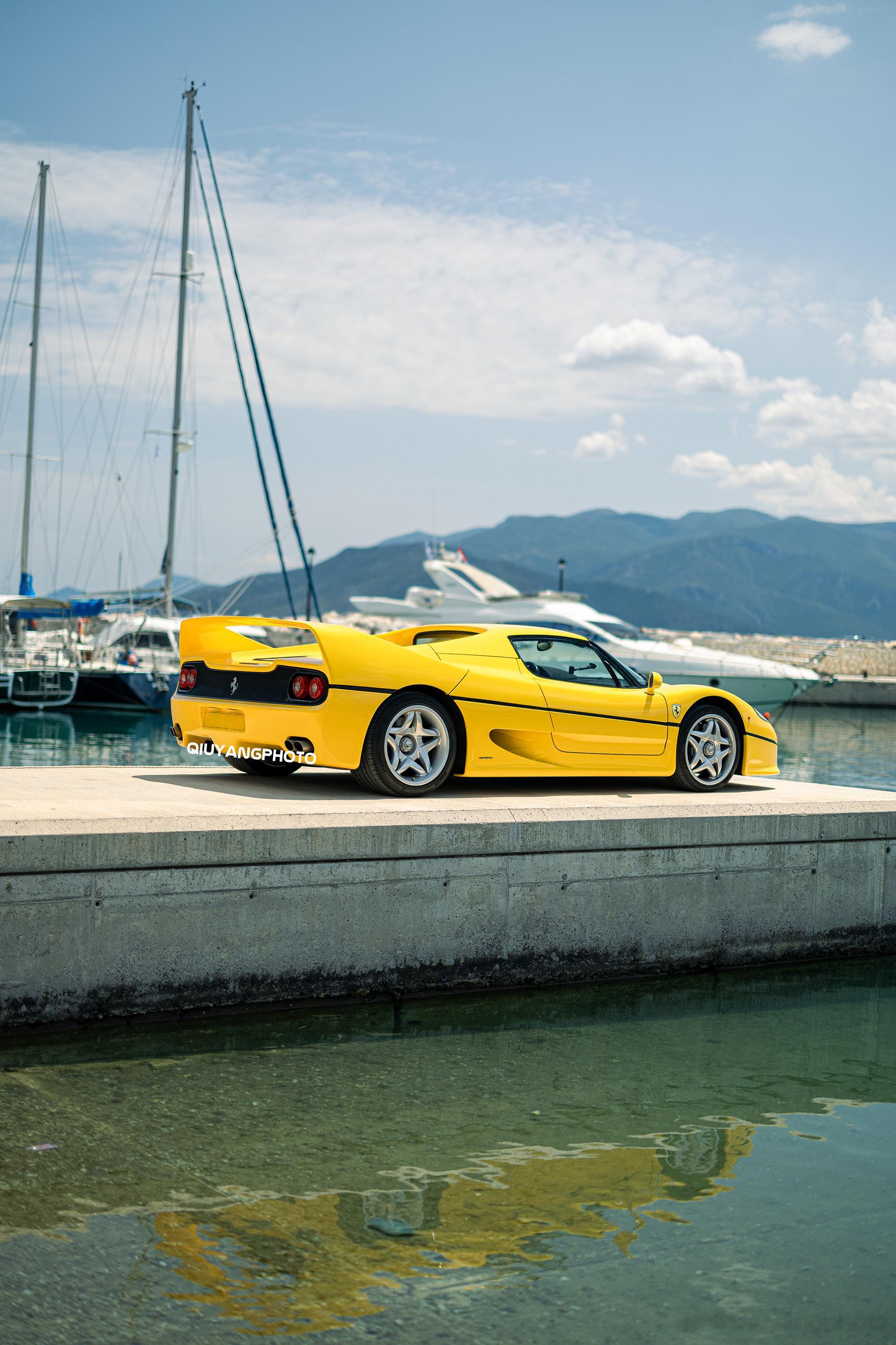 Giallo Modena Ferrari F50#cars01豪车拍# 残夏中