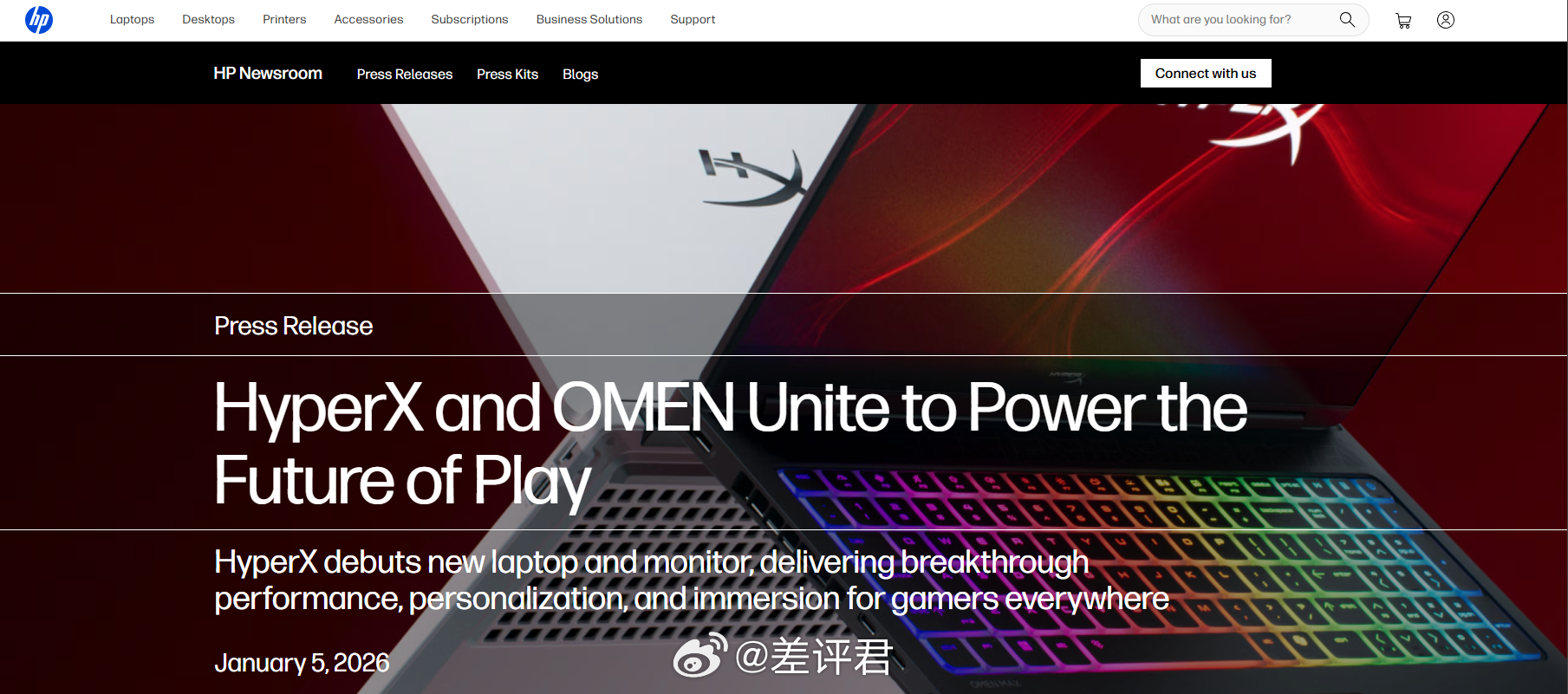 #差评说数码# 刚才乍一看还以为惠普 OMEN 暗影精灵无了，并入 HyperX