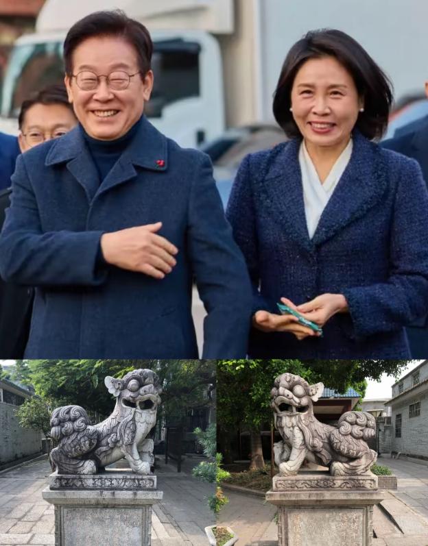 李在明访华时带的一件东西，

却意外暴露了他对待我们的态度！

李在明踏进北京人