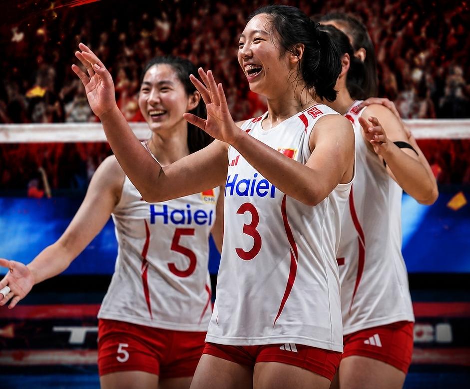 中国女排竟然把美国女排赢了！在今天结束的一场世界女排联总决赛1/4决赛中，中国女