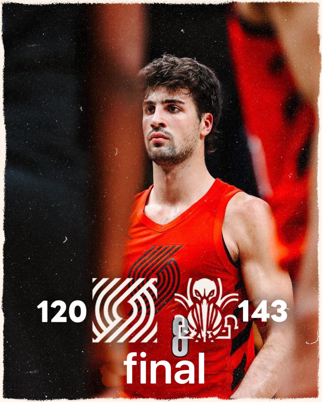 12月12日NBA常规赛战报（4场）：

开拓者120-143鹈鹕
凯尔特人10