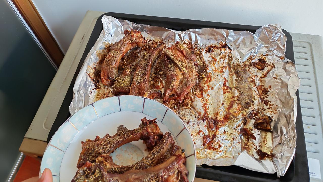 分享手机里随手拍的风景照片烤箱羊排安排上，50分钟，绝绝子！！！yyds