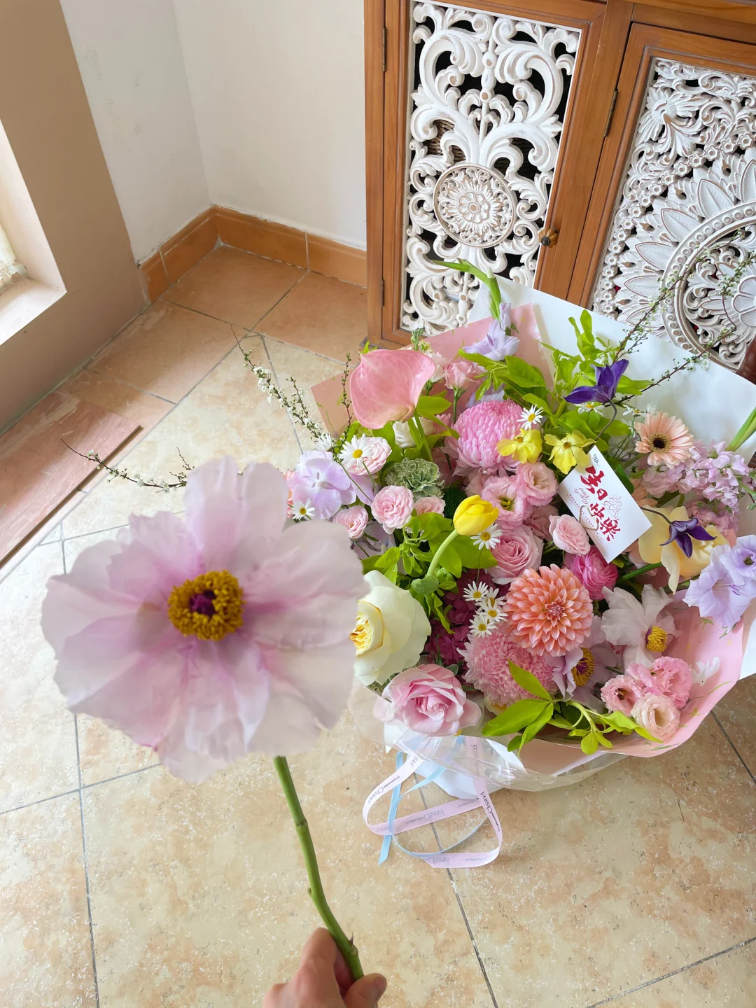 生日大花束💐