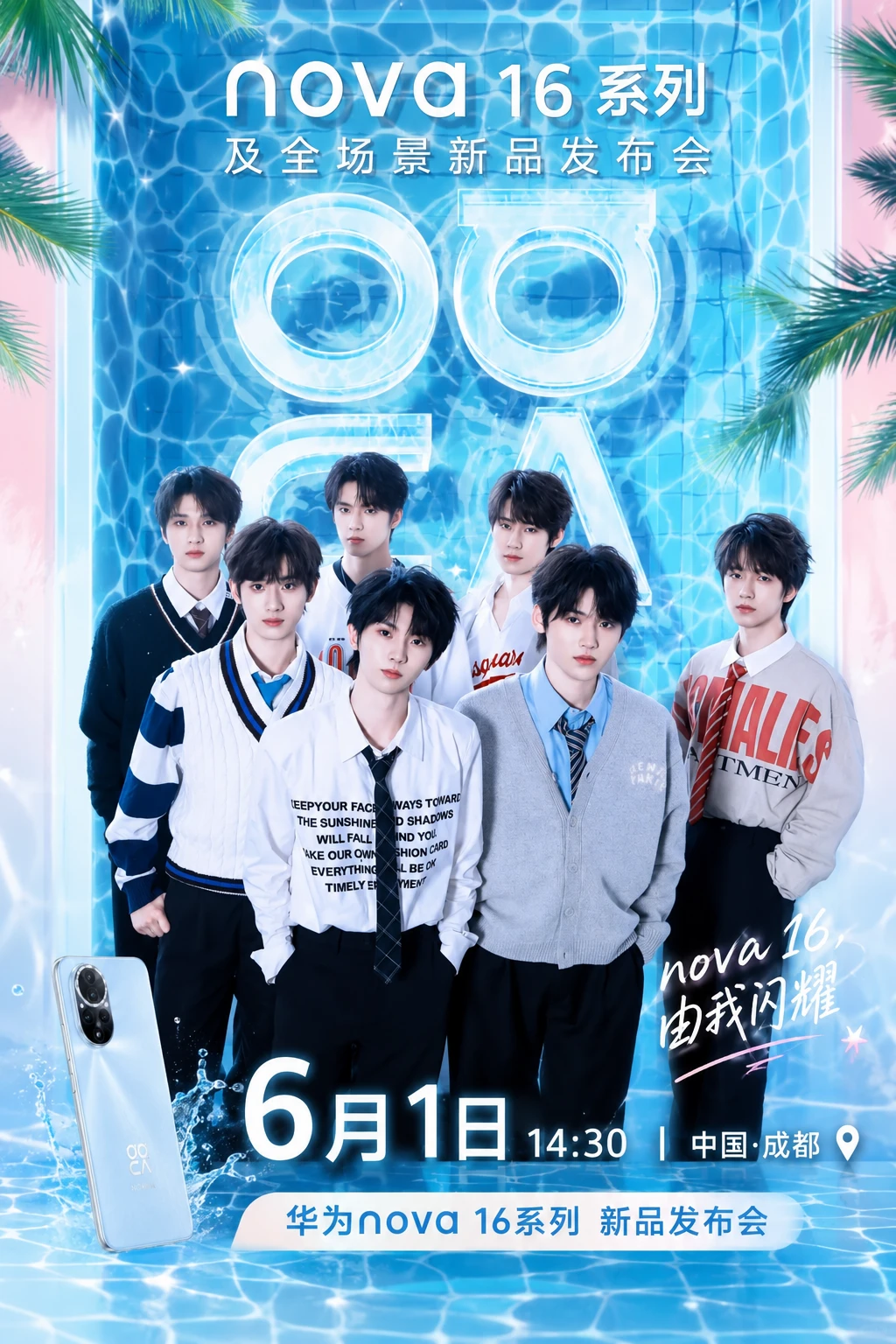 时代少年团 6.1 成都新品发布会！