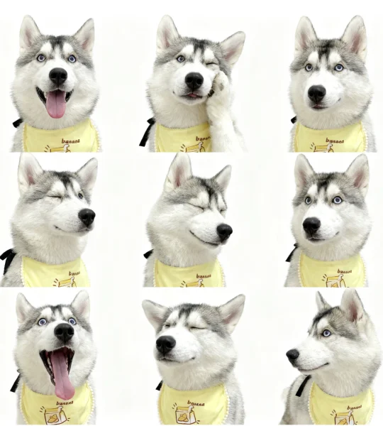 小狗狗也有证件照啦