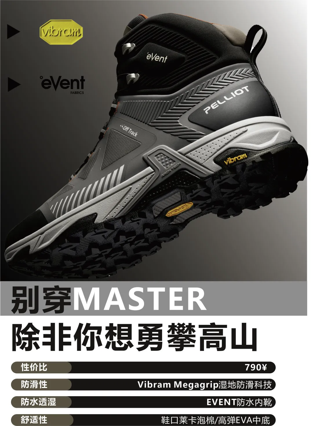 别穿MASTER 除非你想登上高山