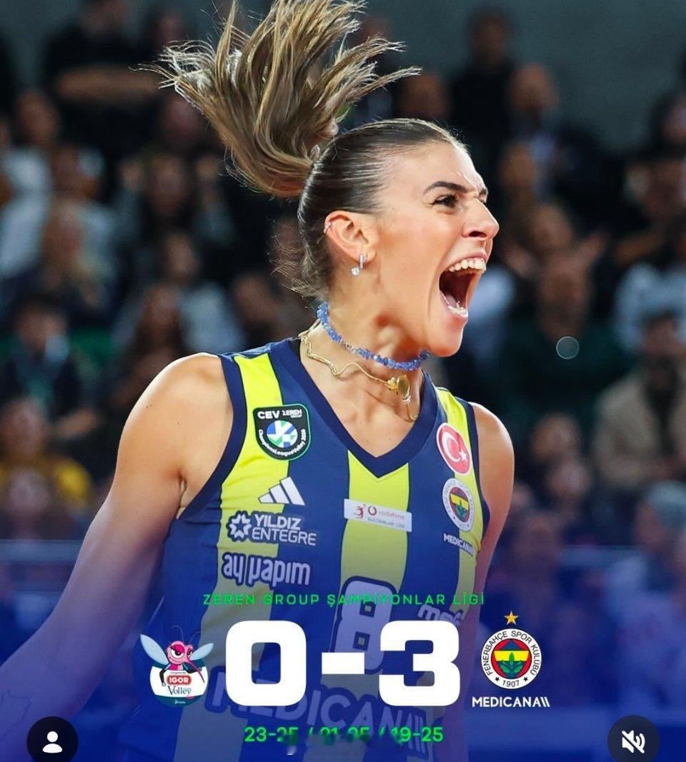 女排女排欧冠 诺瓦拉0-3不敌费内巴切，瓦尔加斯当选本场MVP