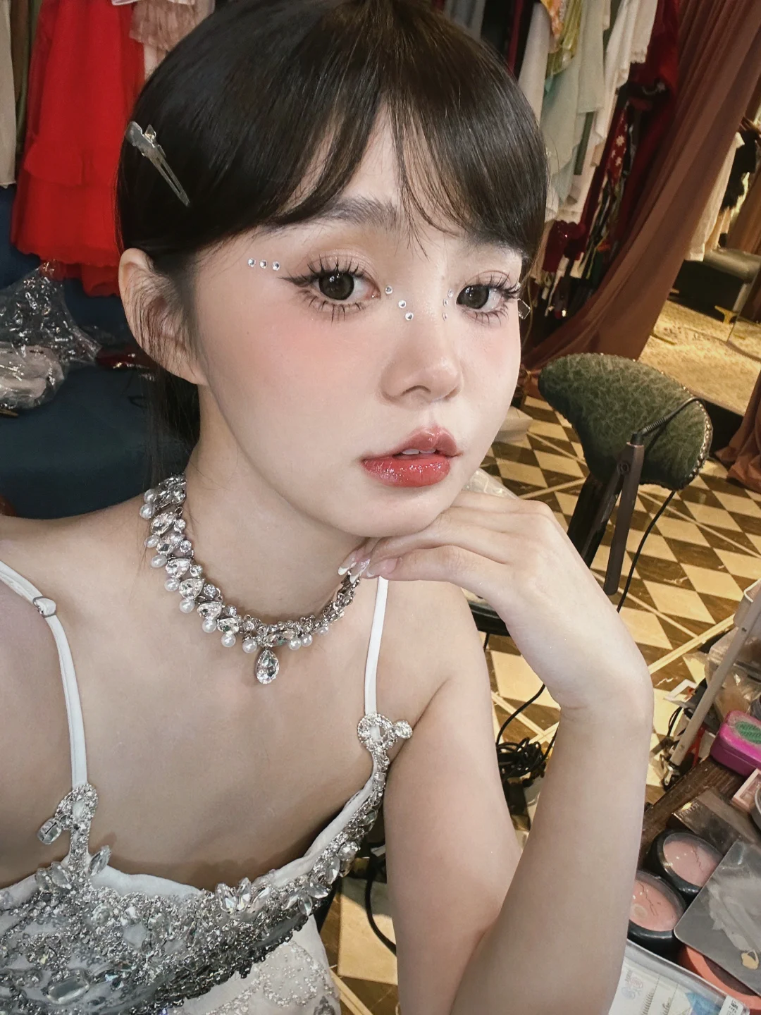 当我剪了个赵露思同款刘海 梦回18 嫩嫩哒