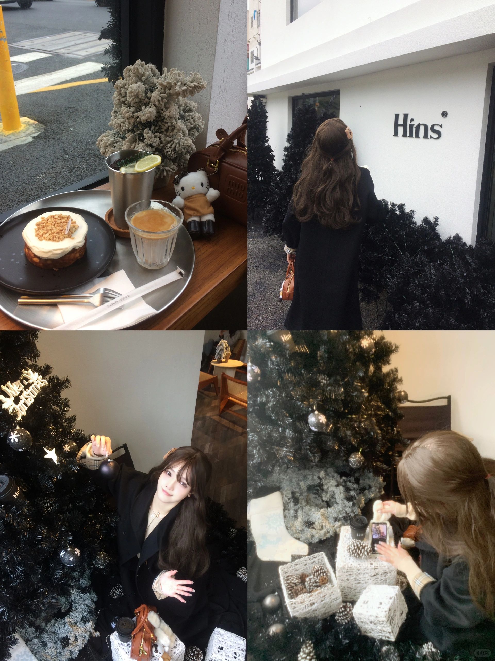 🖤🐈‍⬛‧₊˚⋆就在深圳…🎄不一样的黑色圣诞树