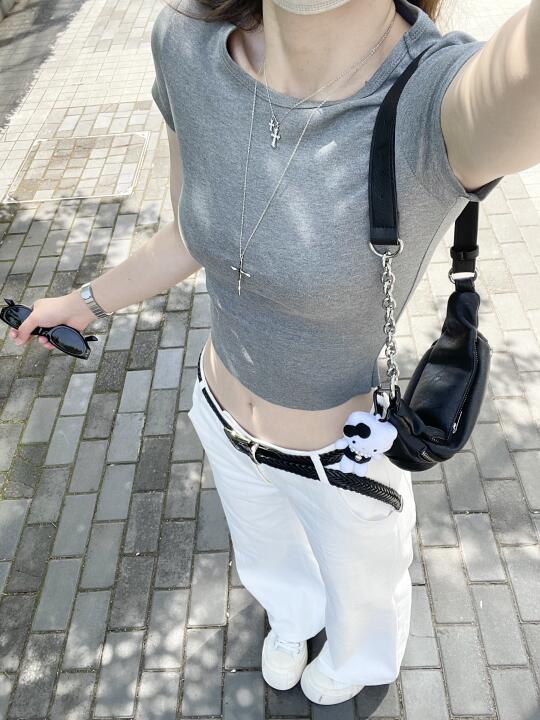 夏日简单look！！