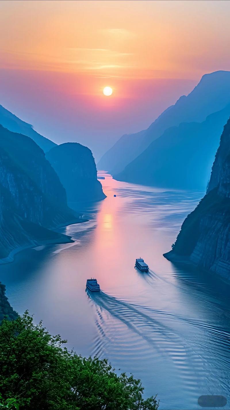 下联：地阔有江湖。