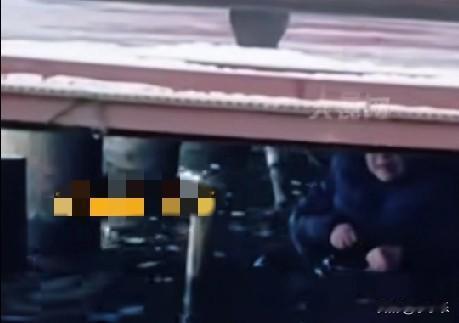 1月20日，南京莫愁湖公园内，一位老人掉入河中，身体卡在木板底下，声音非常微弱，