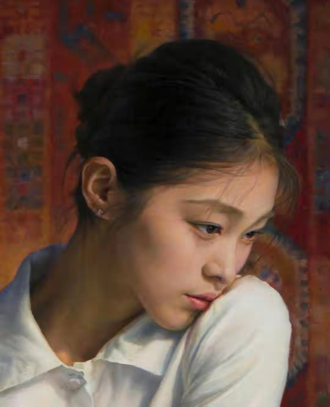 画家温兴兴绘画作品欣赏遇见艺术绘画参考遇见美好
