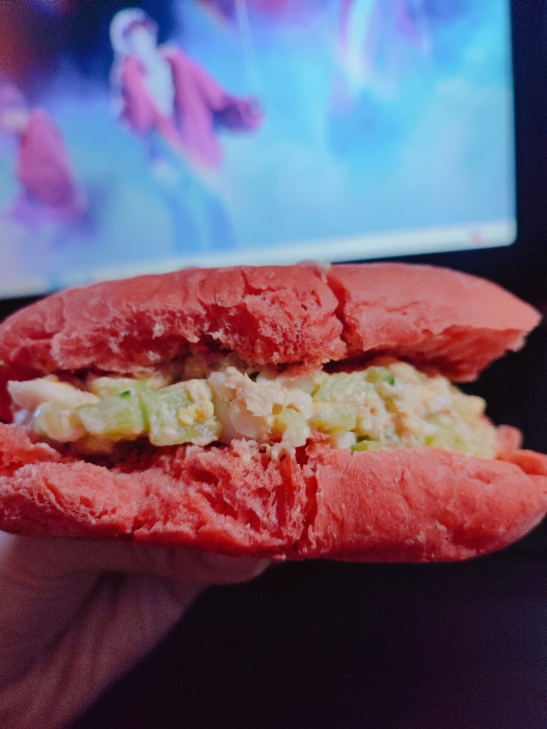 今日早餐：自制恰巴塔金枪鱼三明治🥪➕橙汁美式～ ​​​
