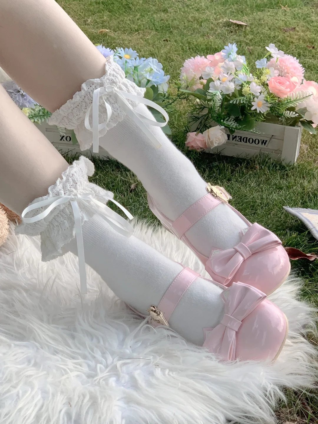 拜托 女孩子真的拒绝不了这双粉粉🎀