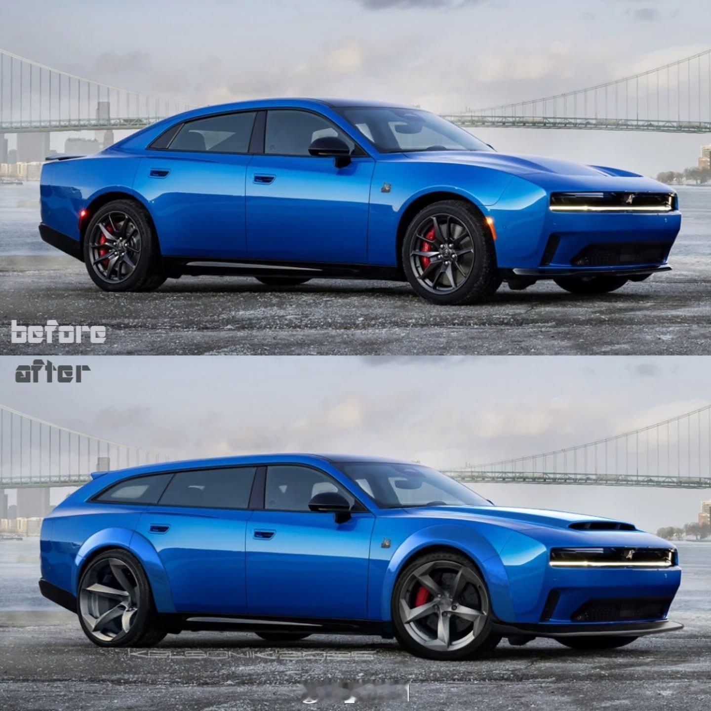 道奇Charger Daytona 道奇Charger Daytona做成瓦罐版
